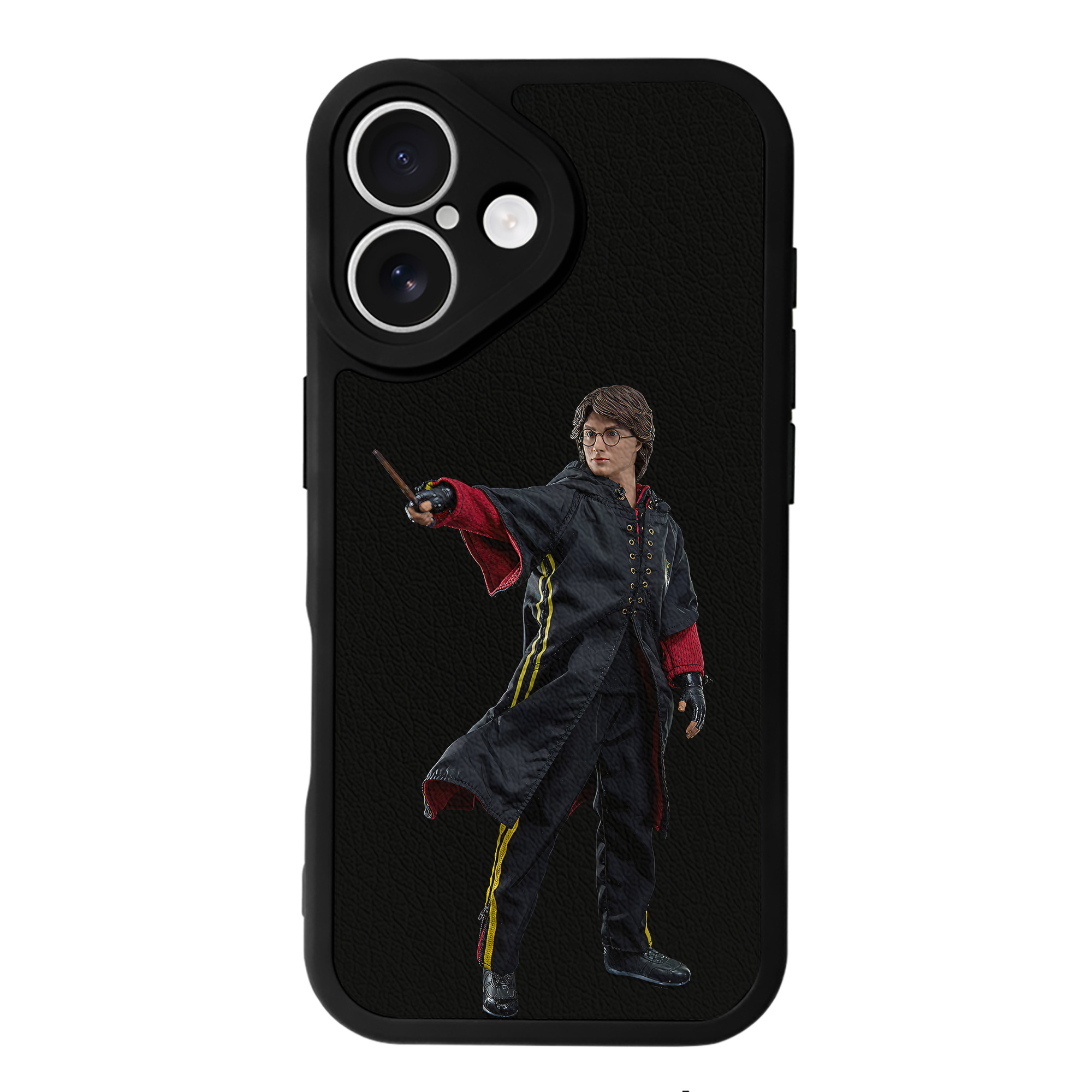 （画像用） Harry Potter ハリー・ポッターシリーズ 【iPhone 16シリーズ対応】シリコンスマホケース（レザー調） 材質：シリコン